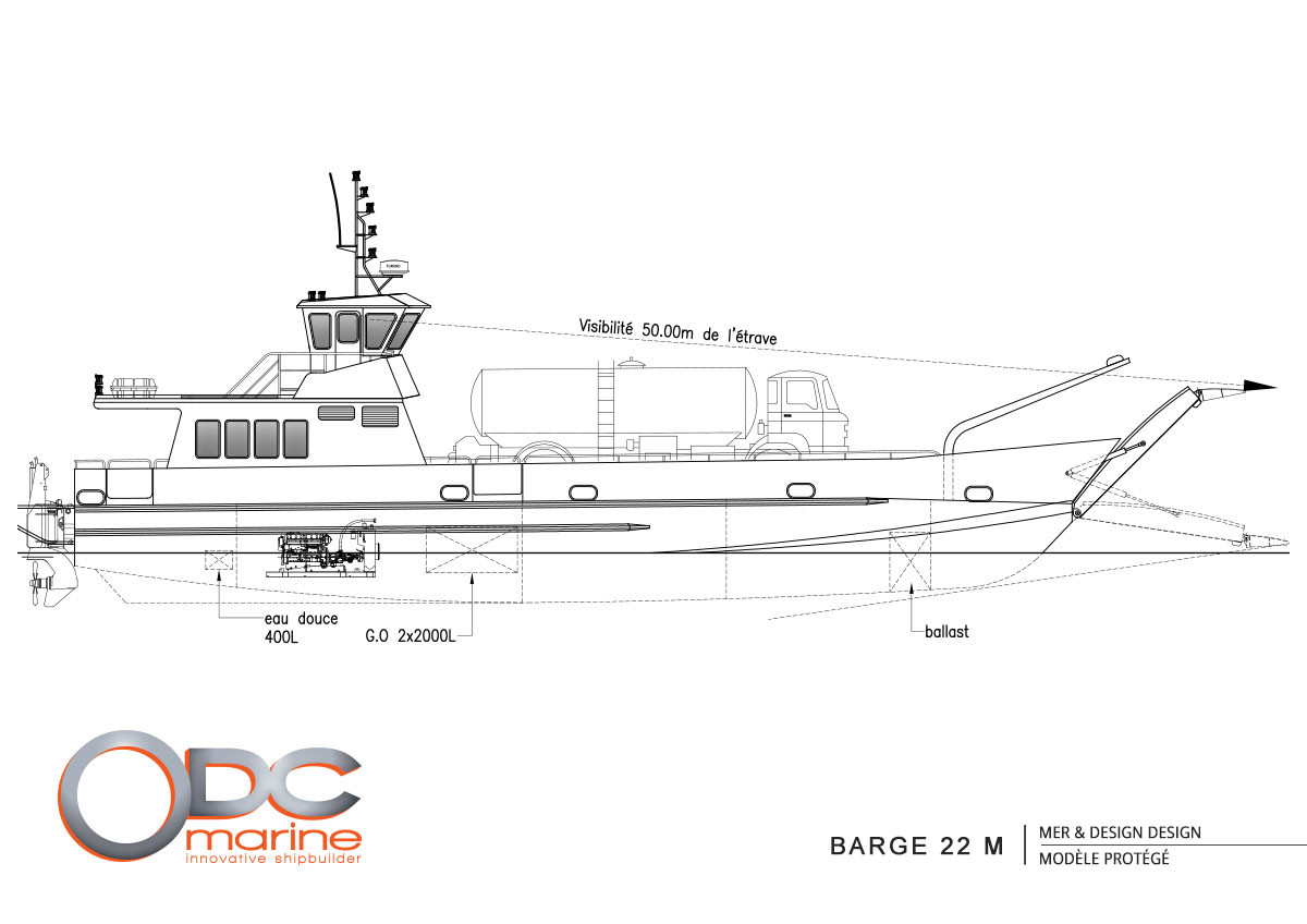 Barge 22 m