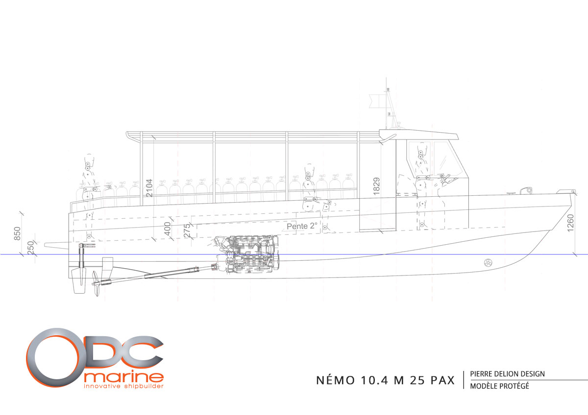 nemo 10.4m 25pax diesel